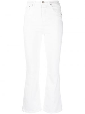 Flare jeans med passform Closed vit