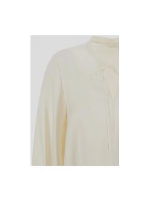 Camisa de lana Chloé beige