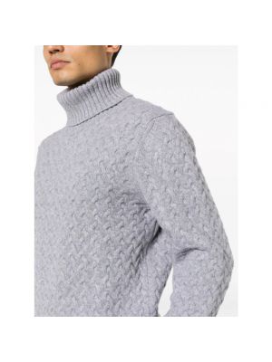 Jersey cuello alto de lana de cachemir de tela jersey Hugo Boss
