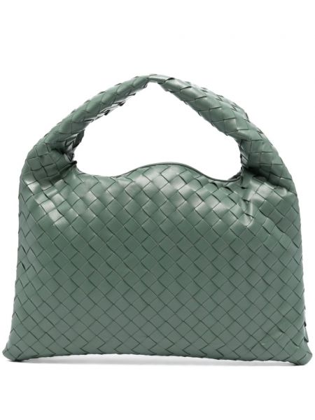 Τσάντα shopper Bottega Veneta πράσινο