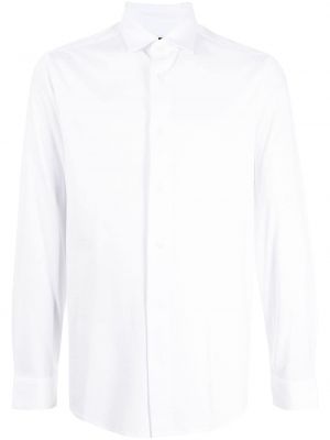 Camisa de tela jersey Emporio Armani blanco