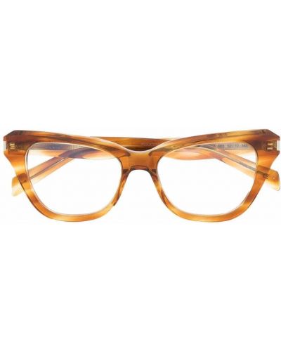 Briller Saint Laurent Eyewear brun