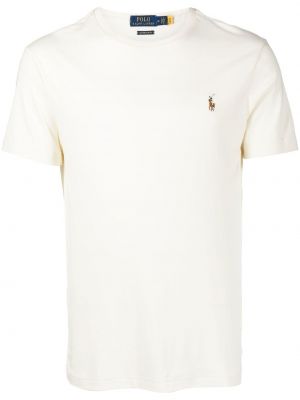 Bomull brodert t-skjorte Polo Ralph Lauren