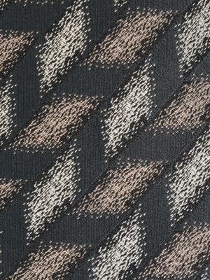 Corbata con estampado geométrico Emporio Armani gris