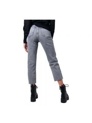 Jeans mit reißverschluss mit taschen Only grau