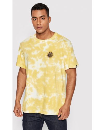 Priliehavé tričko Element žltá