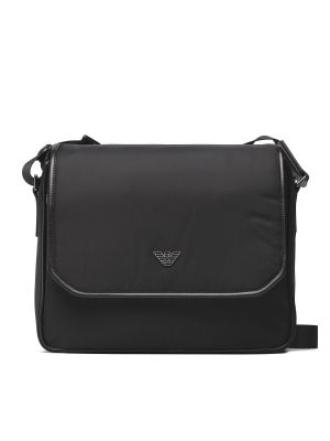 Чанта за лаптоп Emporio Armani черно