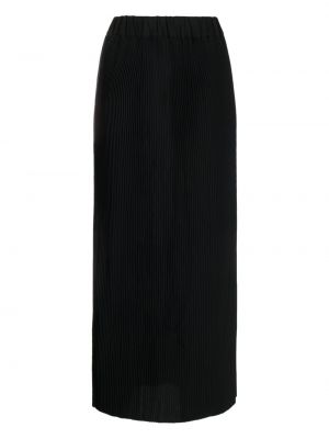 Plisované midi sukně Henrik Vibskov černé
