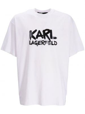 T-shirt Karl Lagerfeld vit