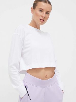 Блуза с дълъг ръкав Calvin Klein Performance бяло