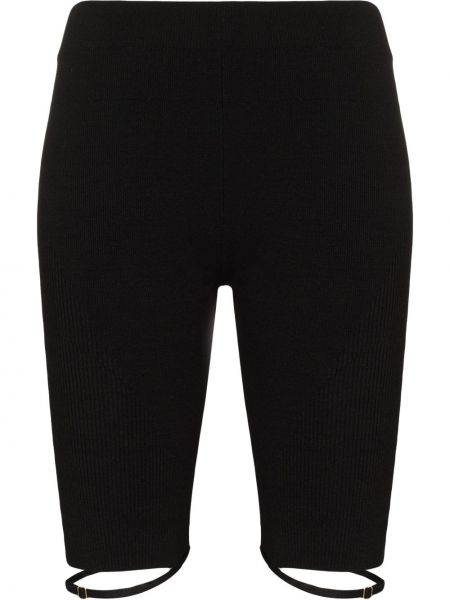 Pantalones culotte Jacquemus negro