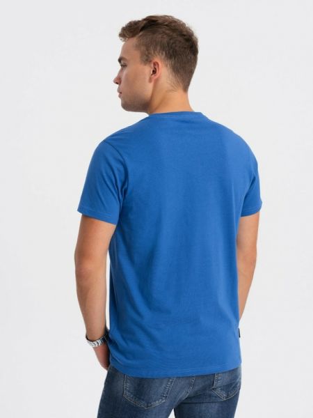 Koszulka Ombre Clothing niebieska