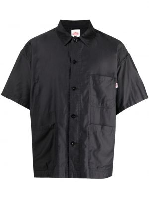 Bavlněná košile Danton černá
