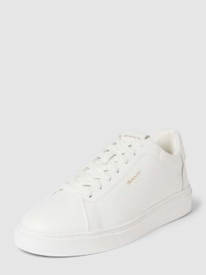Białe sneakersy skórzane Gant