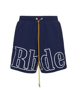 Pantalones cortos deportivos Rhude azul