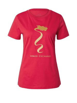 T-shirt Armani Exchange rouge