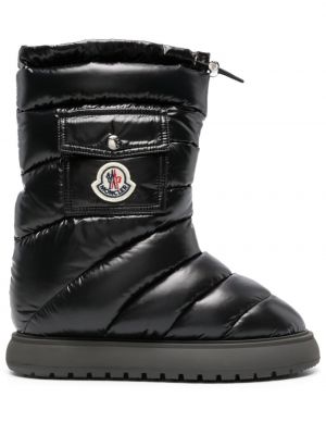 Зимни обувки за сняг с джобове Moncler черно