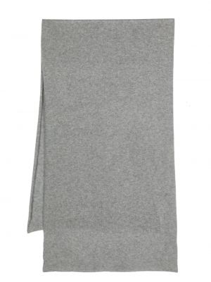 Echarpe en cachemire en tricot Allude gris