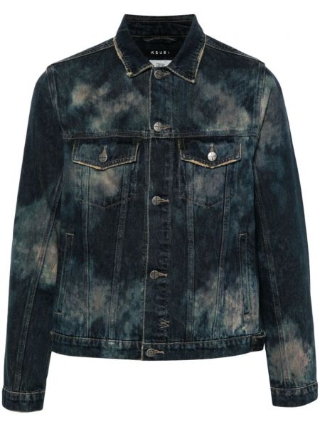 Veste en jean Ksubi bleu