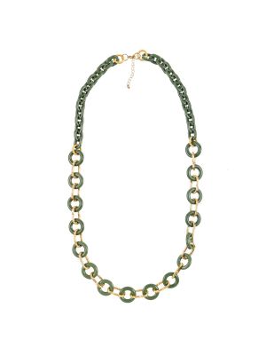 Ожерелье Модные истории зеленое