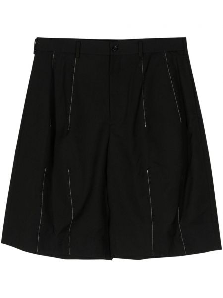 Bermuda kratke hlače bootcut Black Comme Des Garçons crna