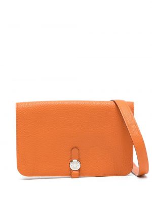 Pásek Hermès oranžový