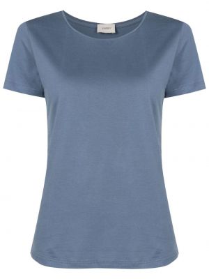 T-shirt con scollo tondo Egrey blu