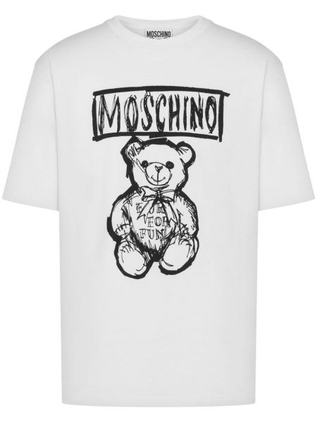 Βαμβακερή μπλούζα Moschino