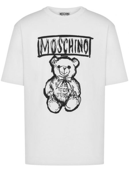 Tricou din bumbac Moschino