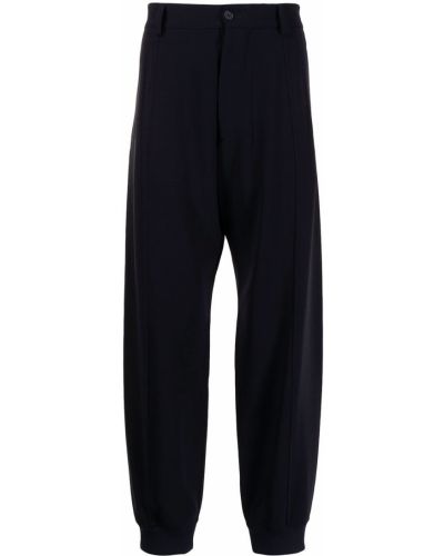 Pantalones ajustados de cintura alta Giorgio Armani negro