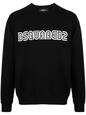 Rund hals sweatshirt Dsquared2 svart