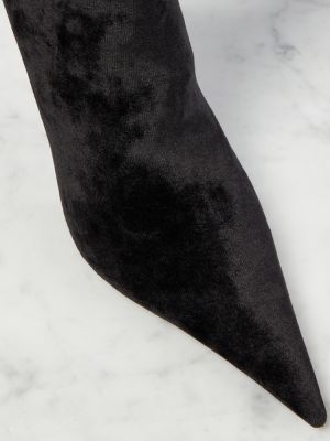 Botas de viscosa Balenciaga negro