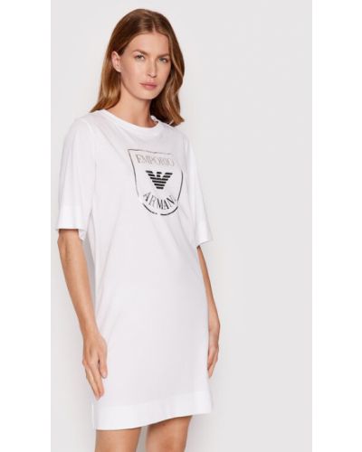 Emporio Armani Underwear Hétköznapi ruha 164456 2R255 00010 Fehér Regular Fit