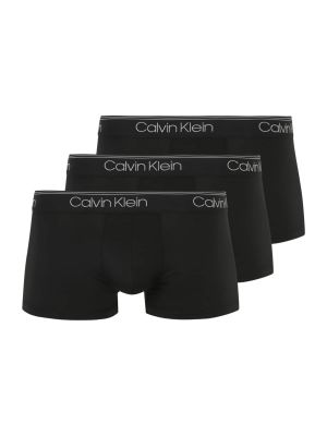Боксерки с ниска талия Calvin Klein Underwear черно