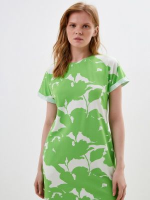 Платье-футболка Belucci зеленое