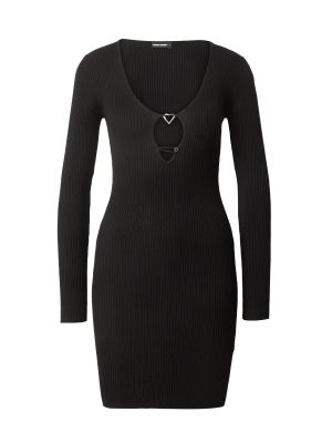Плетена рокля Tally Weijl черно