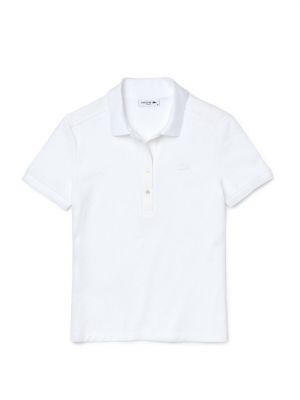 Приталенная футболка Lacoste белая
