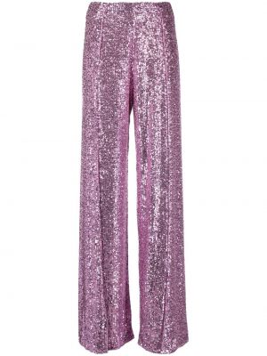 Pantalon à paillettes à imprimé Tom Ford violet