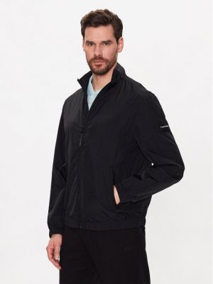 Kabát Calvin Klein fekete