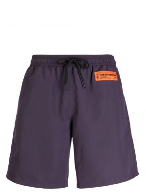 Pantaloni scurți Heron Preston violet