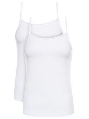 Блуза без ръкави Calvin Klein Underwear бяло