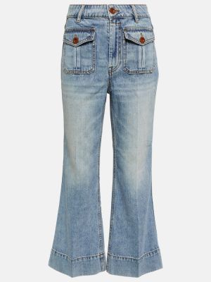 Jeans bootcut Zimmermann bleu