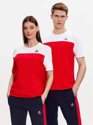 Marškinėliai Le Coq Sportif raudona