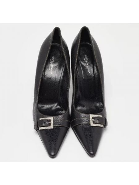 Calzado de cuero Dolce & Gabbana Pre-owned negro