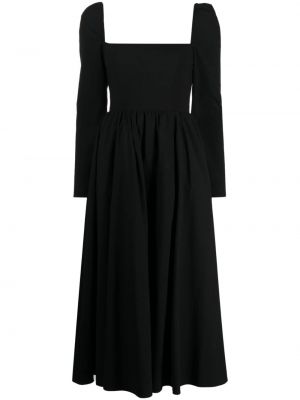 Μίντι φόρεμα Reformation μαύρο