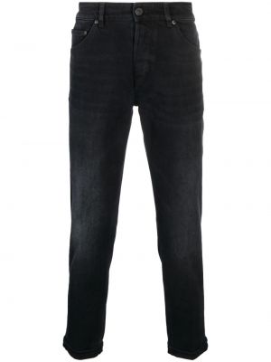 Jeans skinny taille basse slim Pt Torino noir