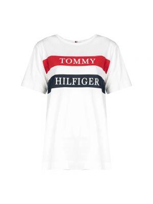 Koszulka z krótkim rękawem Tommy Hilfiger biała