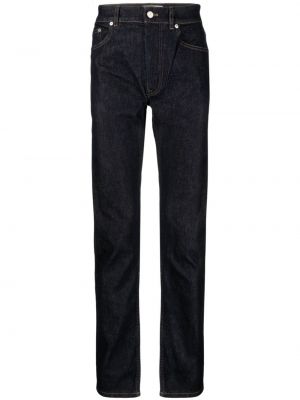 Jeans skinny brodeés slim Lacoste bleu