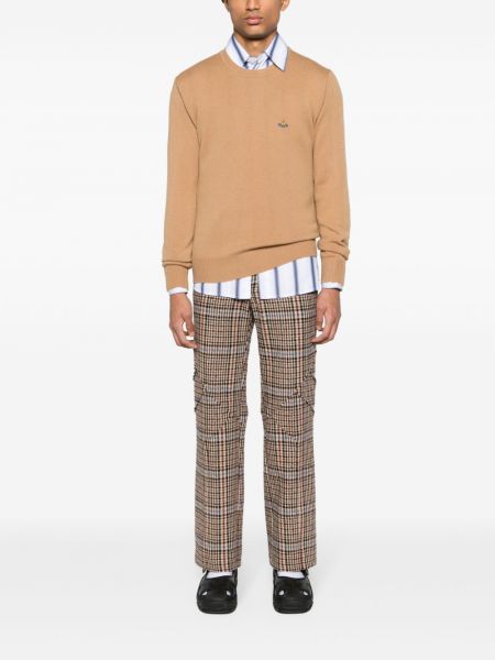 Pullover mit rundem ausschnitt Vivienne Westwood braun