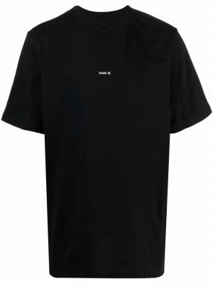 Camiseta con estampado Oamc negro